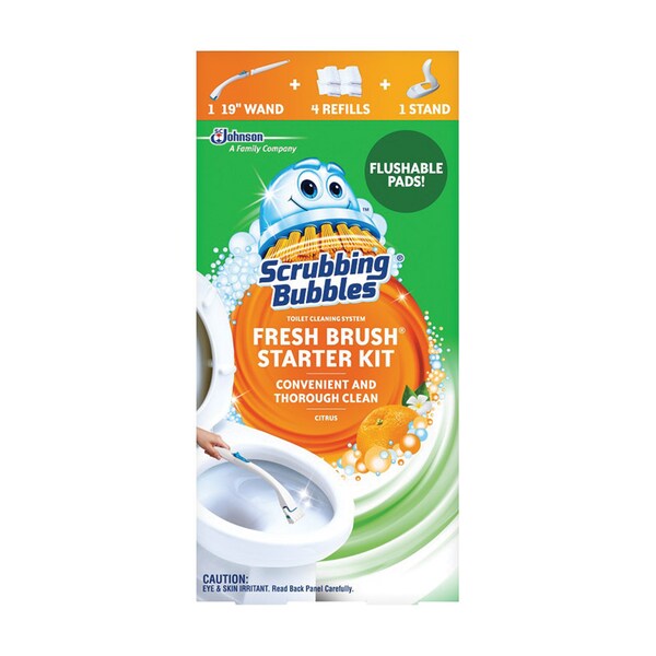 Scrubbing Bubbles FRESH BRUSH STARTER KIT 00079 Zoro